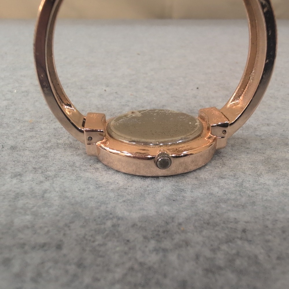 Voulez Vous Women's Rose Gold Tone Quartz Mesh‎ Band Fashion Bangle Watch - Picture 5 of 5